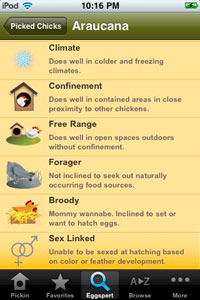 another pickin chicken app acreen