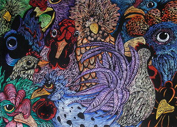 Intro to Van Gogh's Chickens 3
